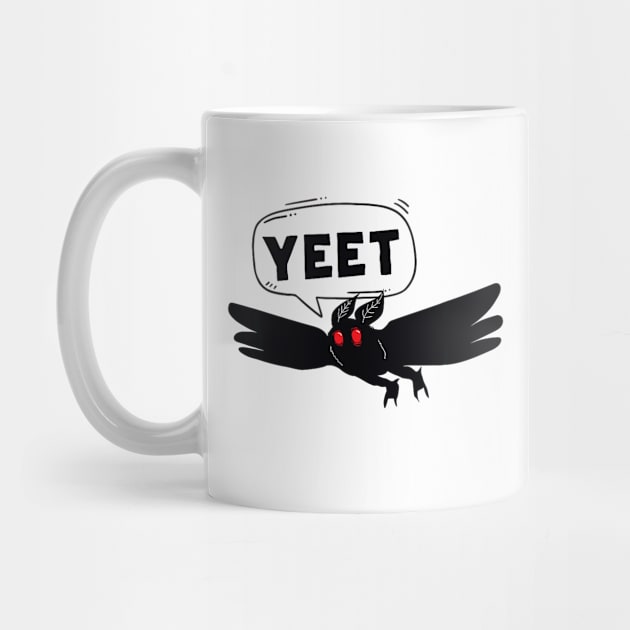 Says 'Yeet' Funny Cute by David Brown